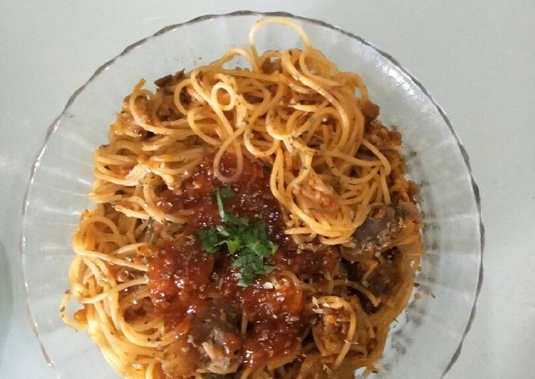 Resep Pasta daging bakso, Lezat