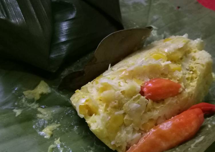 Resep Pelas Jagung (Pepes Jagung) Anti Gagal