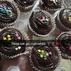 A picture of Chocolate cupcakes.