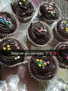 A picture of Chocolate cupcakes.