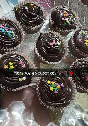 A picture of Chocolate cupcakes.