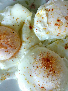Una foto de Huevos pochés Light