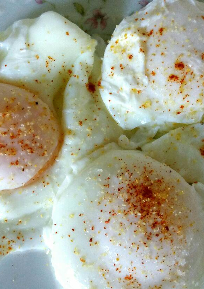 Una foto de Huevos pochés Light