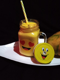 A picture of Mango lassi.