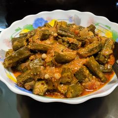 A picture of Masaledar Bhindi.