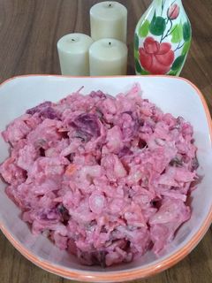 عکسی از دستور سالاد گل کلم