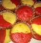 Easy Steps to Prepare Recipe Red velvet and yellow cup cake that is Can Pamper Your Tongue, Addictive}