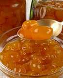 Янтарное варенье из белой черешни с апельсином | Amber white cherry jam with orange