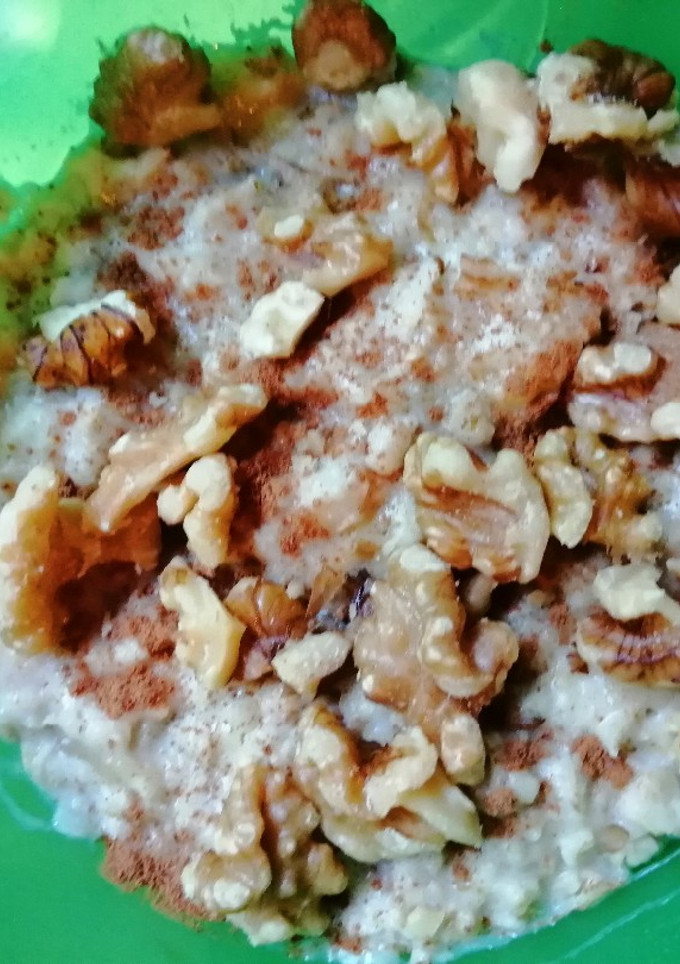 Una foto de Porridge de avena