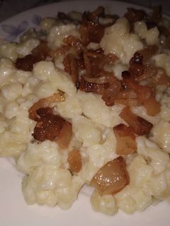 Juhtúrós (bryndzá-s) tészta recept fotója