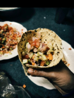 A picture of Cone Papad Salad.