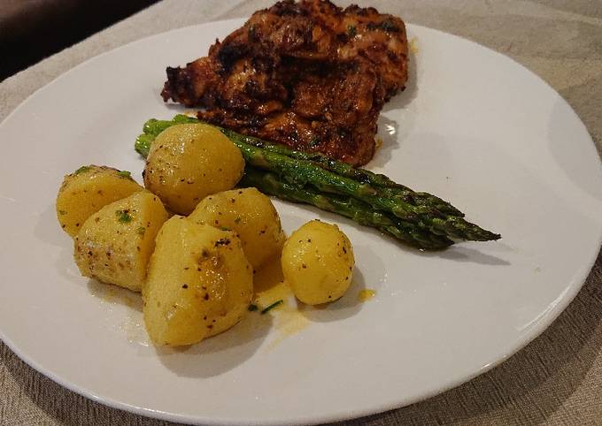 Asparagus in Butter Sauce