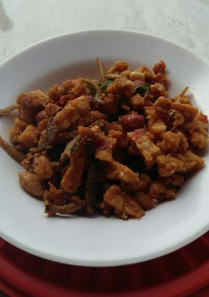 Foto resep Kriuk kriuk Tempe Teri kering