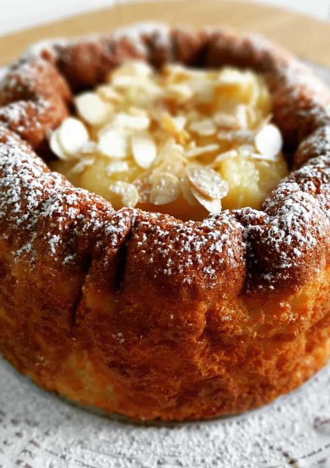 Una foto de Bizcocho de yogurt y almendras sin gluten