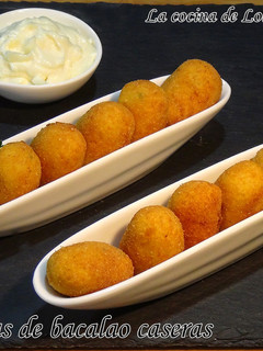 Una foto de Croquetas de bacalao caseras