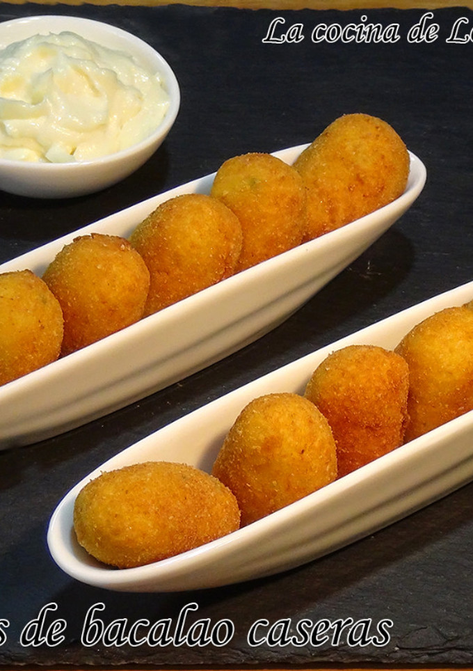 Una foto de Croquetas de bacalao caseras