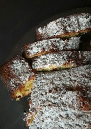Una foto de Budín de limón esponjoso
