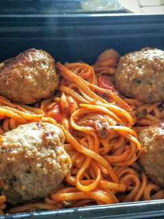 A picture of The Best Spaghetti and Turkey Meatballs.