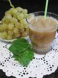 Licuado de uvas Moscatel