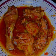 A picture of Pepper chicken.