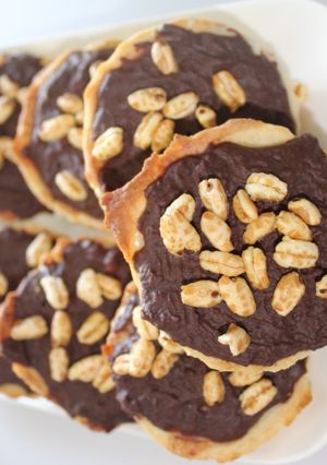Une photo de Tartelettes façon « Kinder Country »