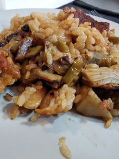 Una foto de Arroz con pollo