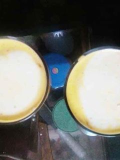 Hình của món Cafe trứng.