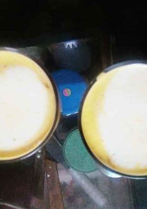 Hình của món Cafe trứng.