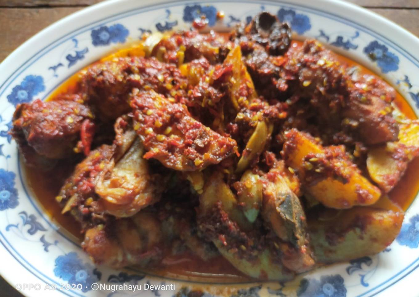 Ayam Jengkol Kentang Goreng Balado Khas Padang
