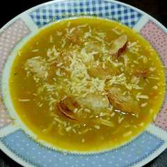 Una foto de Sopa de arvejas partidas