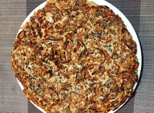 Hình của món Trứng chiên thịt nấm hương 🥚 🍳.