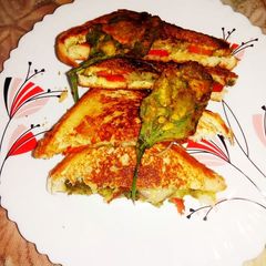 A picture of Spinach Cheese Sandwich.
