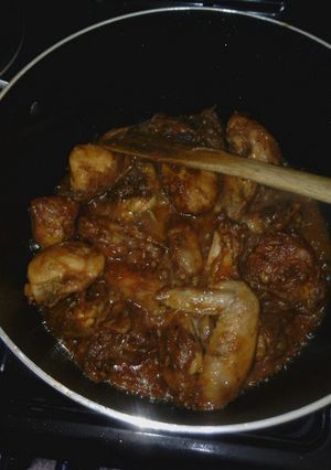 A picture of Spicy chicken.