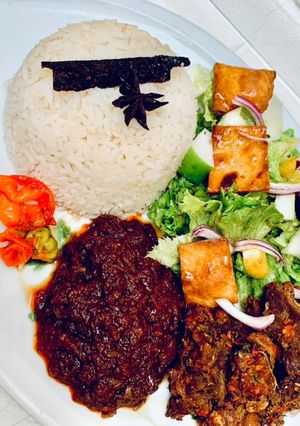 Flavored white rice ainihin hoton girkin