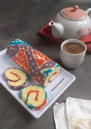 Foto resep Bolu Gulung Batik