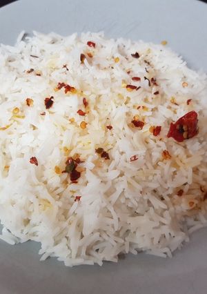 A picture of My Chilli Basmati Rice.