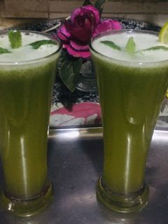 صورة لوصفة احلي انتعاش مع عصير ليمون بالنعناع🌱🌱🌱🍋🍋🍋🍋🍋