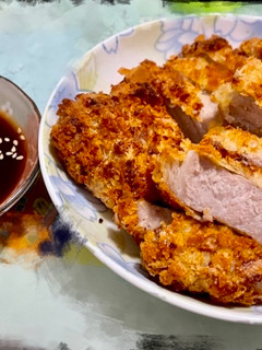 氣炸日式厚切豬排 的食譜成品照片