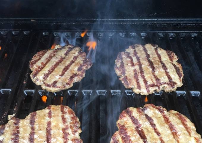 Steps to Prepare Jamie Oliver Homemade beef burgers