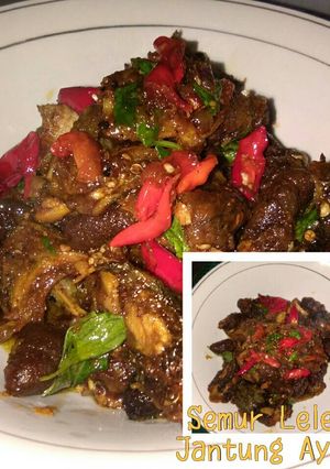 Foto resep Semur Lele, Jantung Ayam