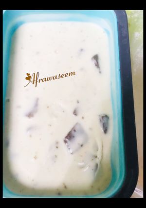 A picture of Vanilla ice cream with bourbon chunks.