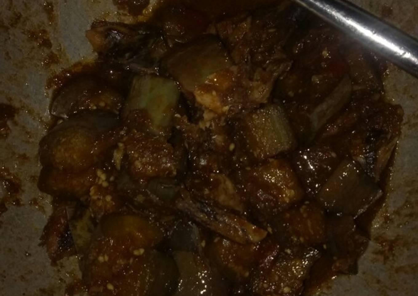 Rica rica kecap pindang terong