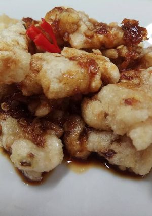 Foto resep Cireng krispi bumbu rujak