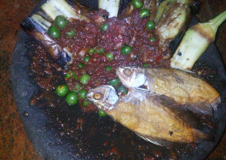 Sambal Leunca Terong Bakar