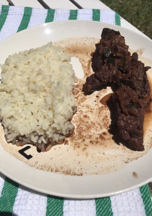 Una foto de Carne a la cacerola