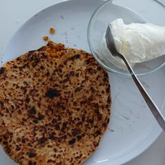 A picture of Chana dal Tawa Paratha Punjabi ya di Shan(omega 3 flax seeds).