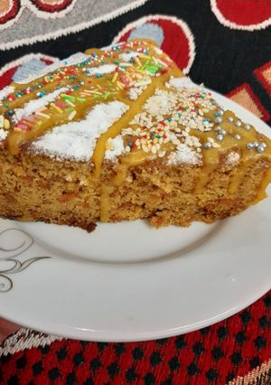 عکسی از دستور کیک هویج