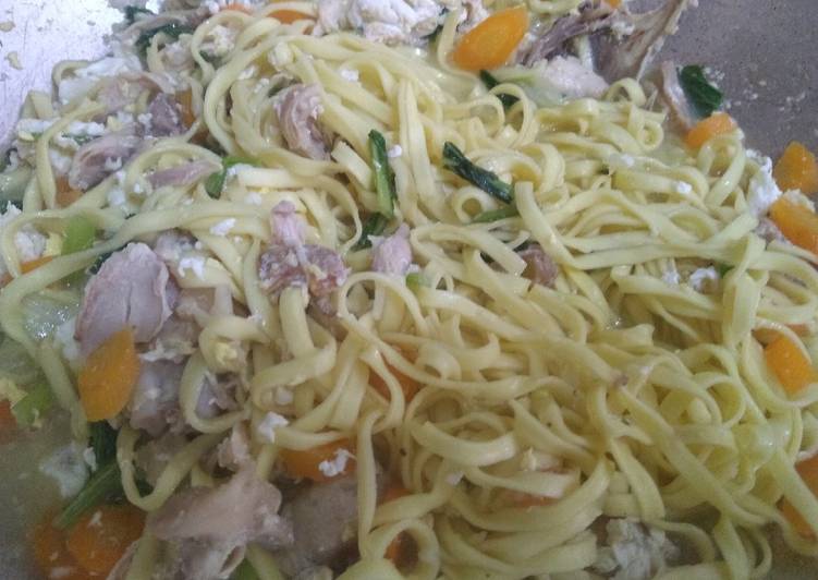 Resep 97. Mie kuah ebi gurih, Bisa Manjain Lidah