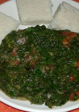 A picture of Spinach and kales #vegetable contest.
