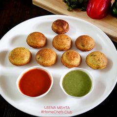A picture of Golden Appam.